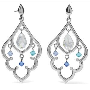 New Brighton Prism Lights Scallop Post Drop Earrings